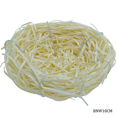 Bird Nest White 10cm BNW10CM