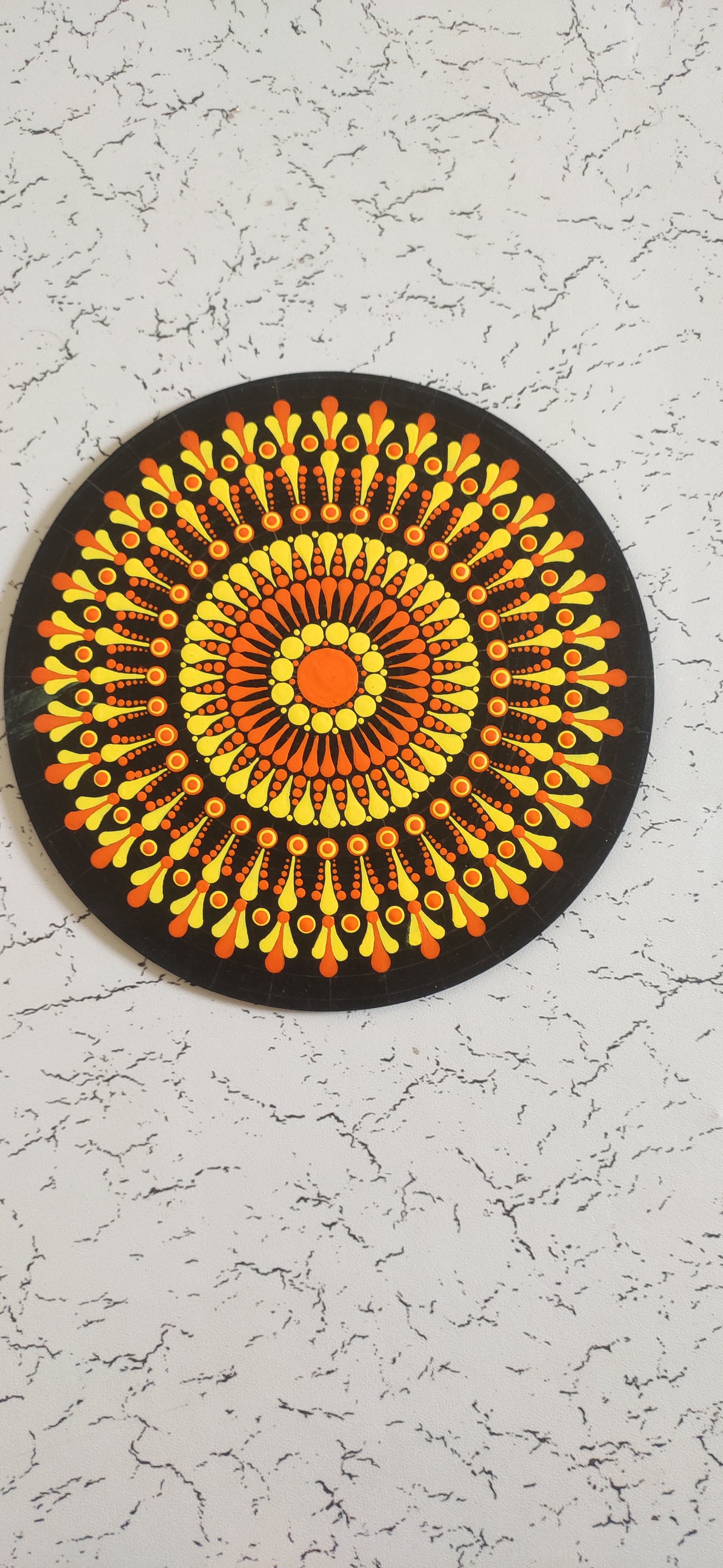 Handmade Dot mandala