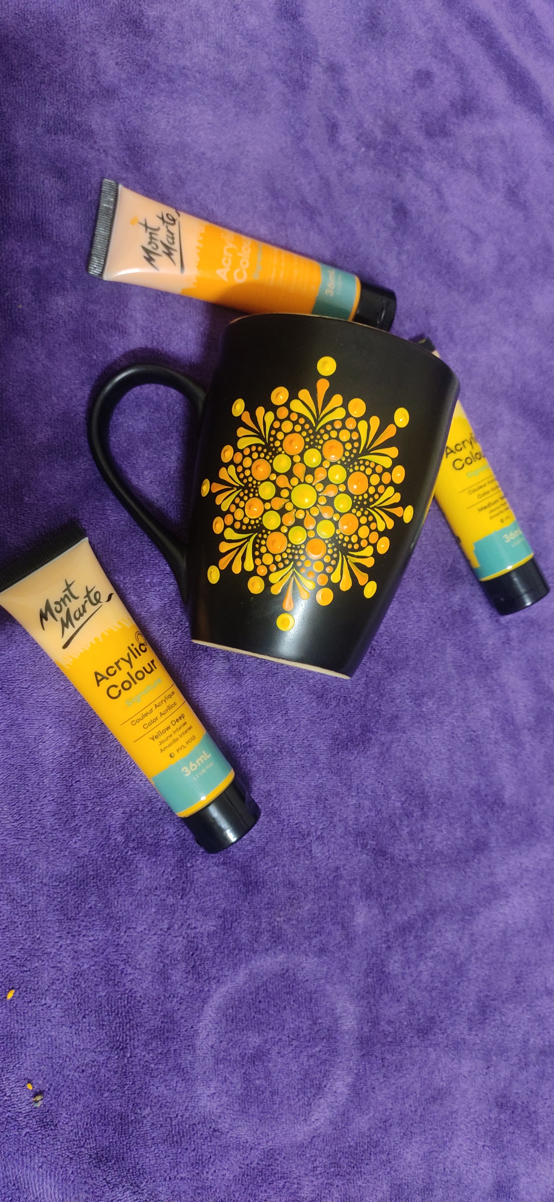 Hand painted Coffee Mug