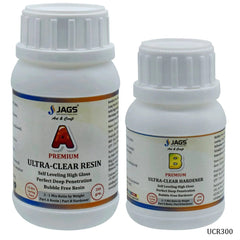 Ultra Clear Resin 200Gms Hardener 100Gms Ucr300