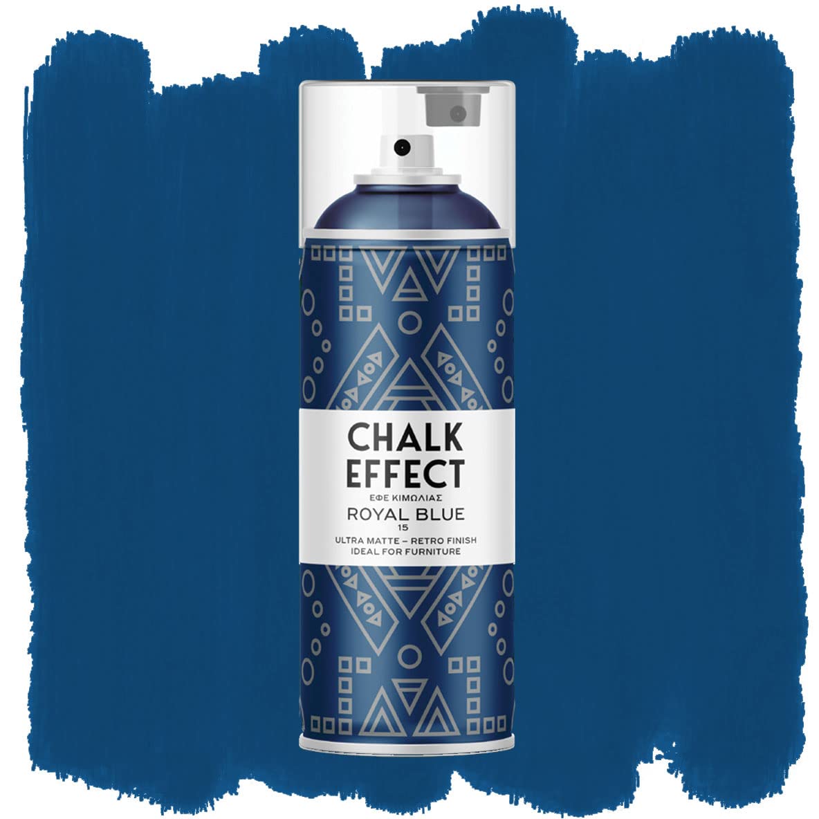 Cosmos Lac Chalk Effect Royal Blue Extreme Matte Spray Paint