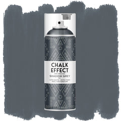 Roll over image to zoom in    Cosmos Lac Chalk Effect Shadow Grey Extreme Matte Spray Paint