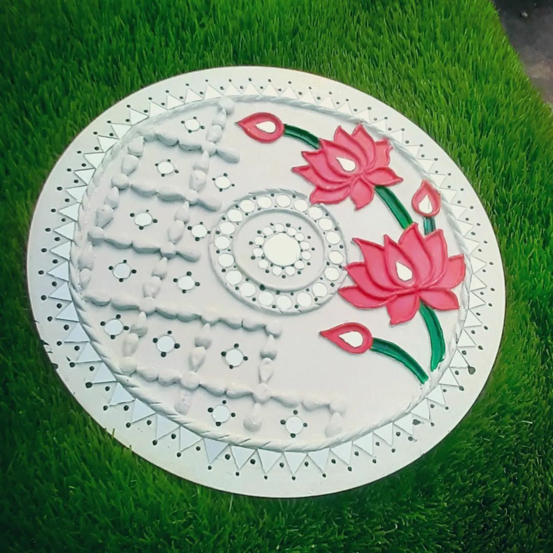 Lippan art (sharanya wall art) handmade