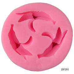 Silicone Mould 3 Piece Banana JSF201