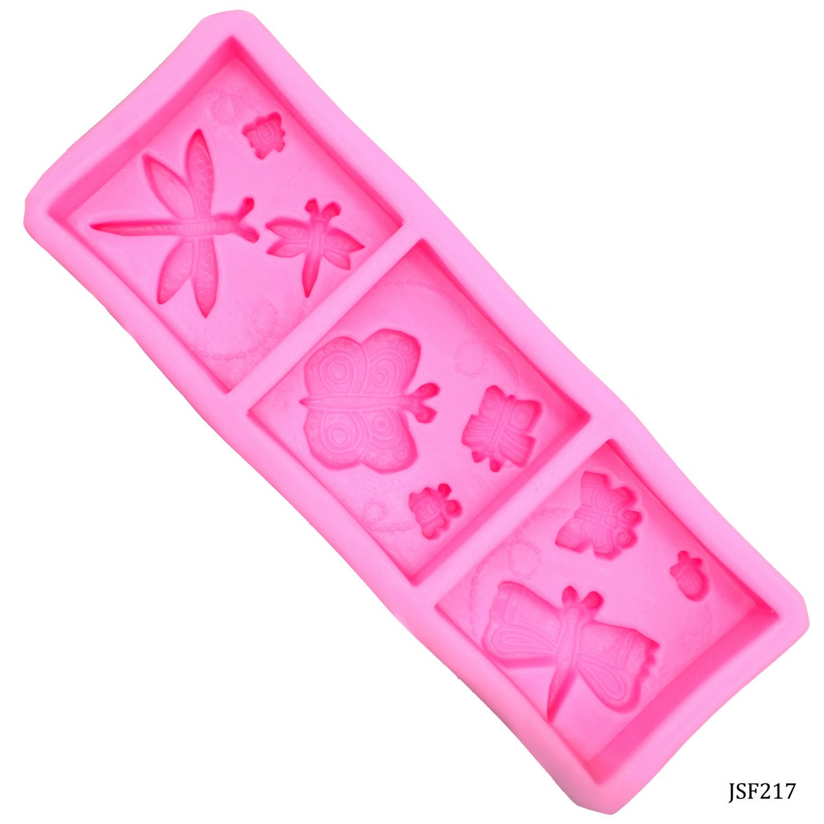 Silicone Mould Block Insects JSF217
