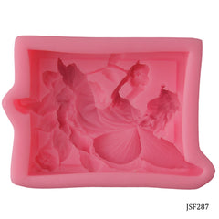 Silicone Mould Floral FairyJSF287