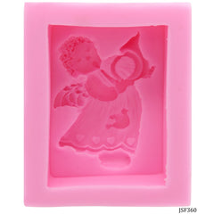 Silicone Mould Musical Cupid JSF360