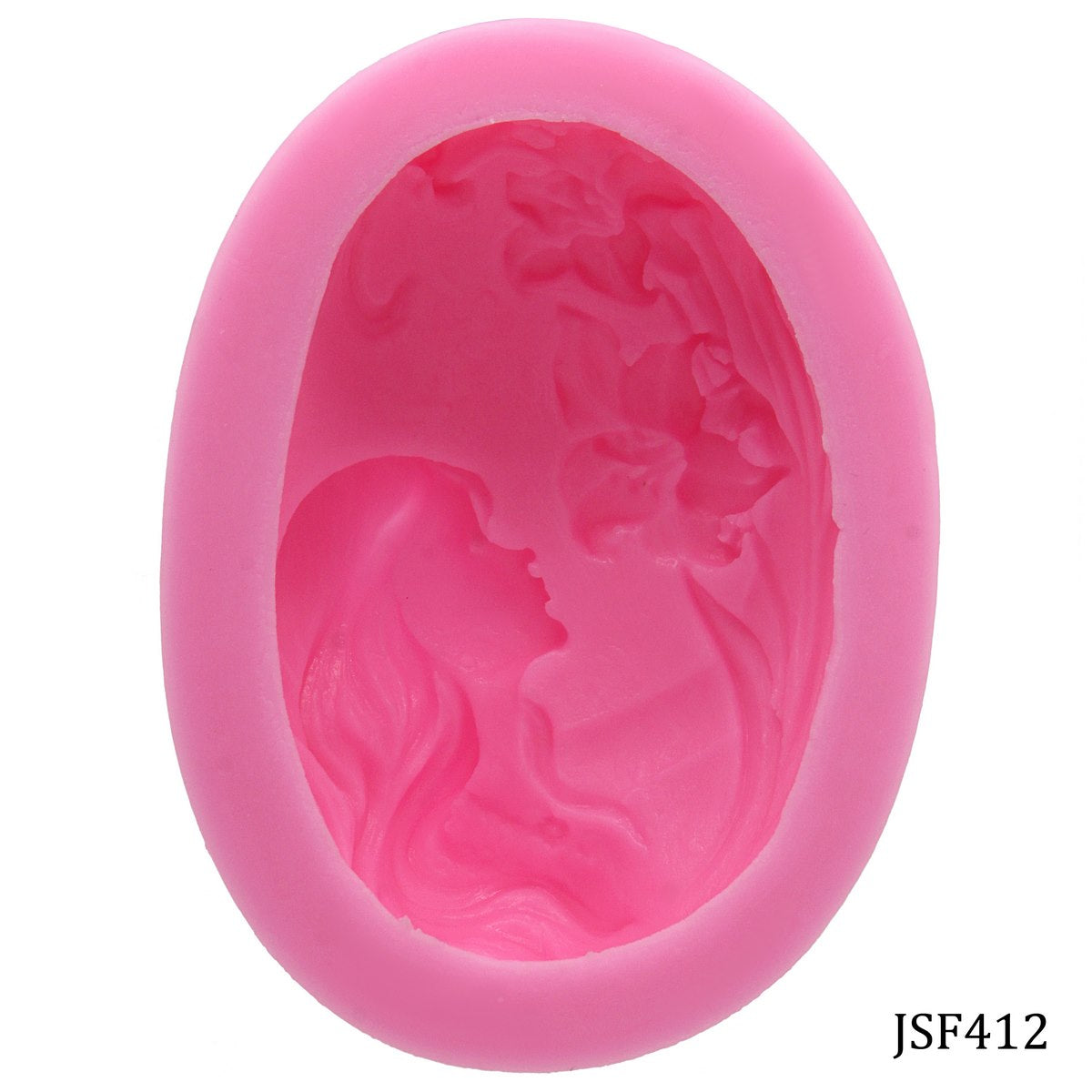 Silicone Mould Long Hair Fairy JSF412