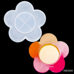 Silicone Mould Candle Holder Petal Flower SMCH00