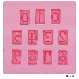 Silicone Mould Block 0 To 9 JSF761