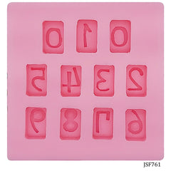 Silicone Mould Block 0 To 9 JSF761