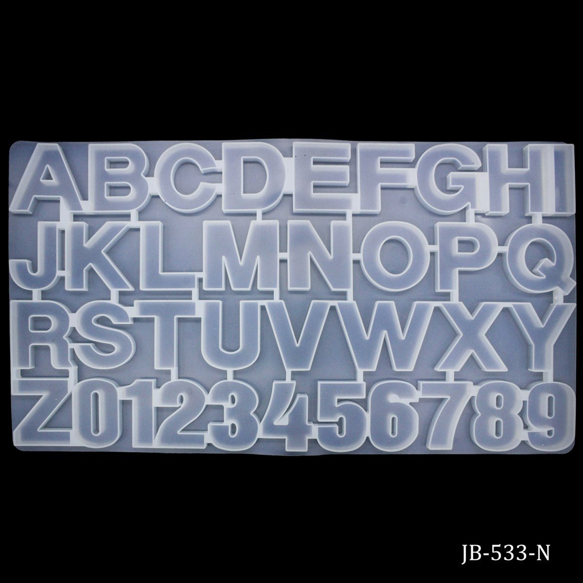 Silicone Mould AToZ And 0To9 JB-533-N