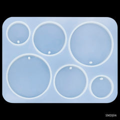 Silicone Mould Diy Jewelry Locket Pendant Round Shape SMDJ04