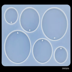 Silicone Mould Diy Jewelry Locket Pendant Oval Shape SMDJ06