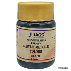 Jags Acrylic Metallic Col.Black 510 AMCBK100