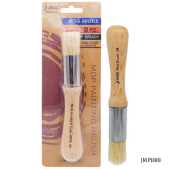 Jags Mop Painting Brush Hog Bristle No.8 JMPB08