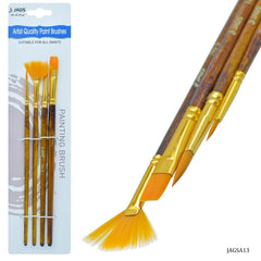 Jags Painting Brush Set Of 4Pcs JAGSA13