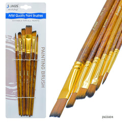 Jags Painting Brush Set Of 6Pcs JAGSA04