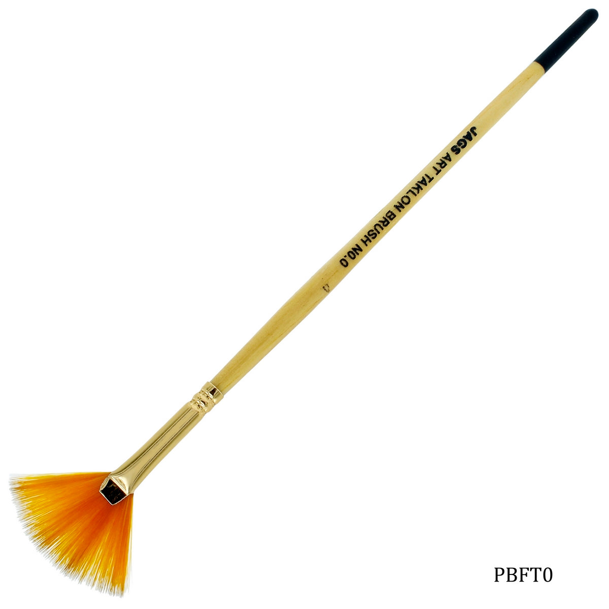 Painting Brush Fan Taklon No 0 PBFT0