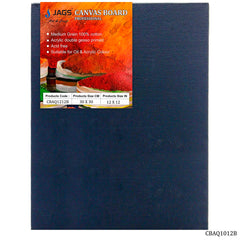 Canvas Board Artist Quality Black 10X12inch CBAQ1012B