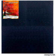 Canvas Board Artist Quality Black 24X24Inch CBAQ2424B