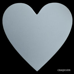 Canvas Board Artist Quality Heart 10inch CBAQH10IN