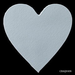Canvas Board Artist Quality Heart 4inch CBAQH4IN