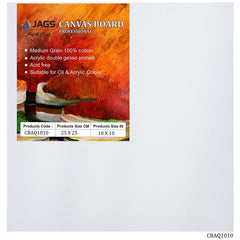 product product Canvas Board Artist Quality White 10X10 CBAQ1010