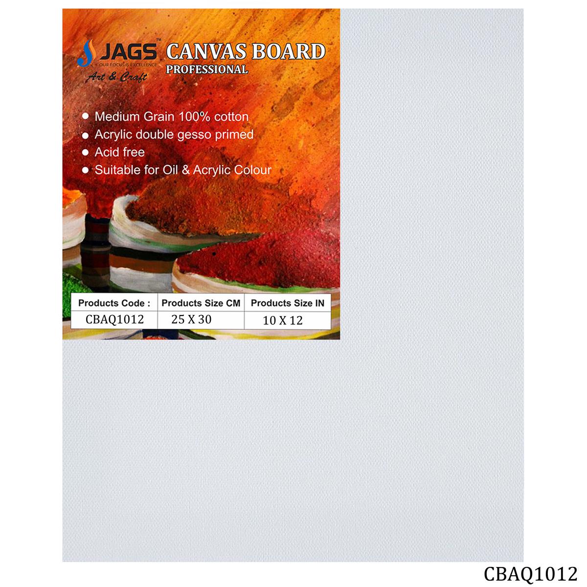 product product product Canvas Board Artist Quality White 10X12 CBAQ1012
