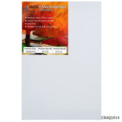 Canvas Board Artist Quality White 10X14 CBAQ1014