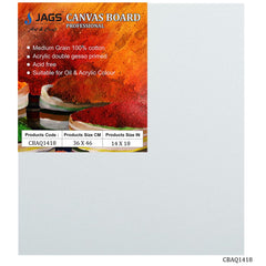 Canvas Board Artist Quality White 14X18 CBAQ1418