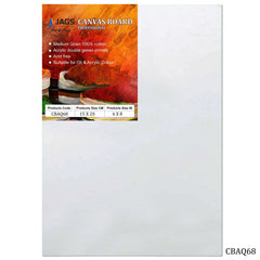 Canvas Board Artist Quality White 6x8Inch CBAQ68