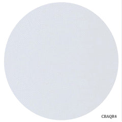 Canvas Board Round Artist Quality White 4inch CBAQR4