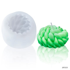 product product product product Silicone Candle Molds 3D Cylinder 4.6X7.8CM JSF2223