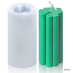 Silicone Candle Molds 3D Cylinder 5.7X11.20 CM JSF2221
