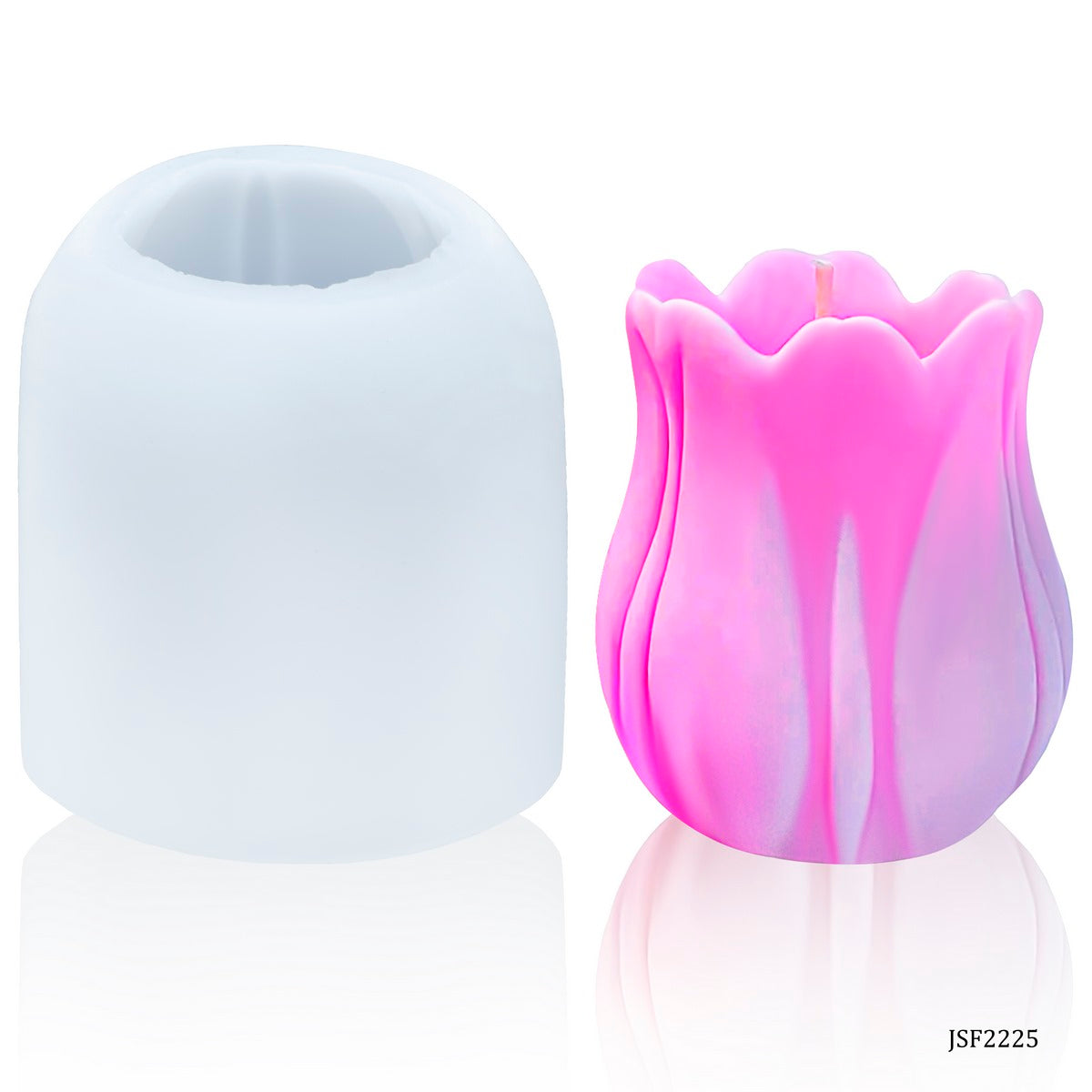 Silicone Candle Molds 3D Cylinder 8.2X7.5 CM JSF2225