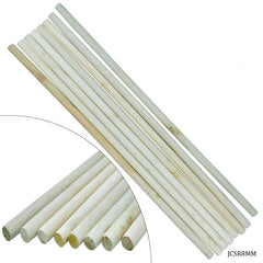 Jags Craft Stick Round 12Inch 8Pcs 8MM Thick JCSR8MM