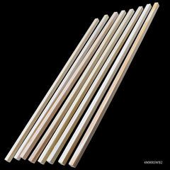 Wooden Stick 12 Inch 8 Pcs Square 4MMRSWB2