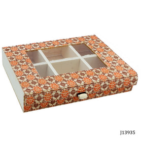 Bamboo Jewellery Box 8x5 J13935