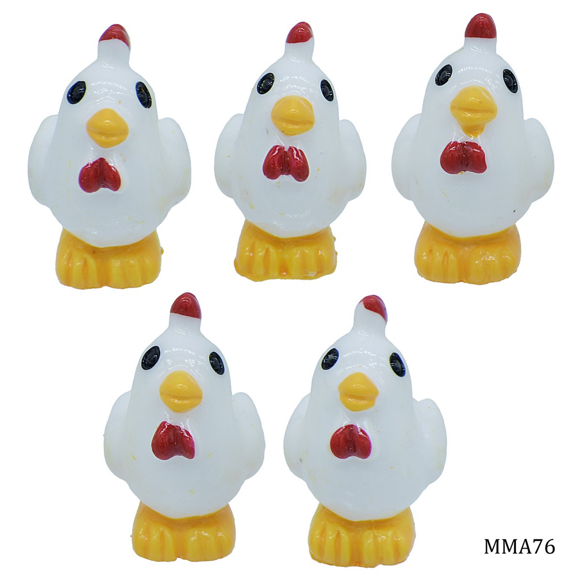 Miniature Model Chicken 5 Pcs (C0847-1) MMA76