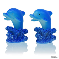 Miniature Model Dlophin Blue 2Pcs (C0048-2) C0048-A