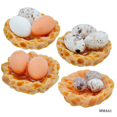 Miniature Model Egg Nest 4Pcs (C0793-1/2/3/4) MMA41