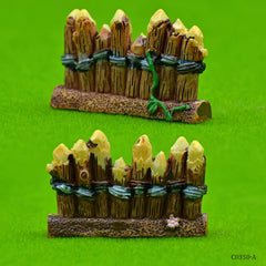 Miniature Model Farmhouse Border 2Pcs (C0350-2) C0350-A