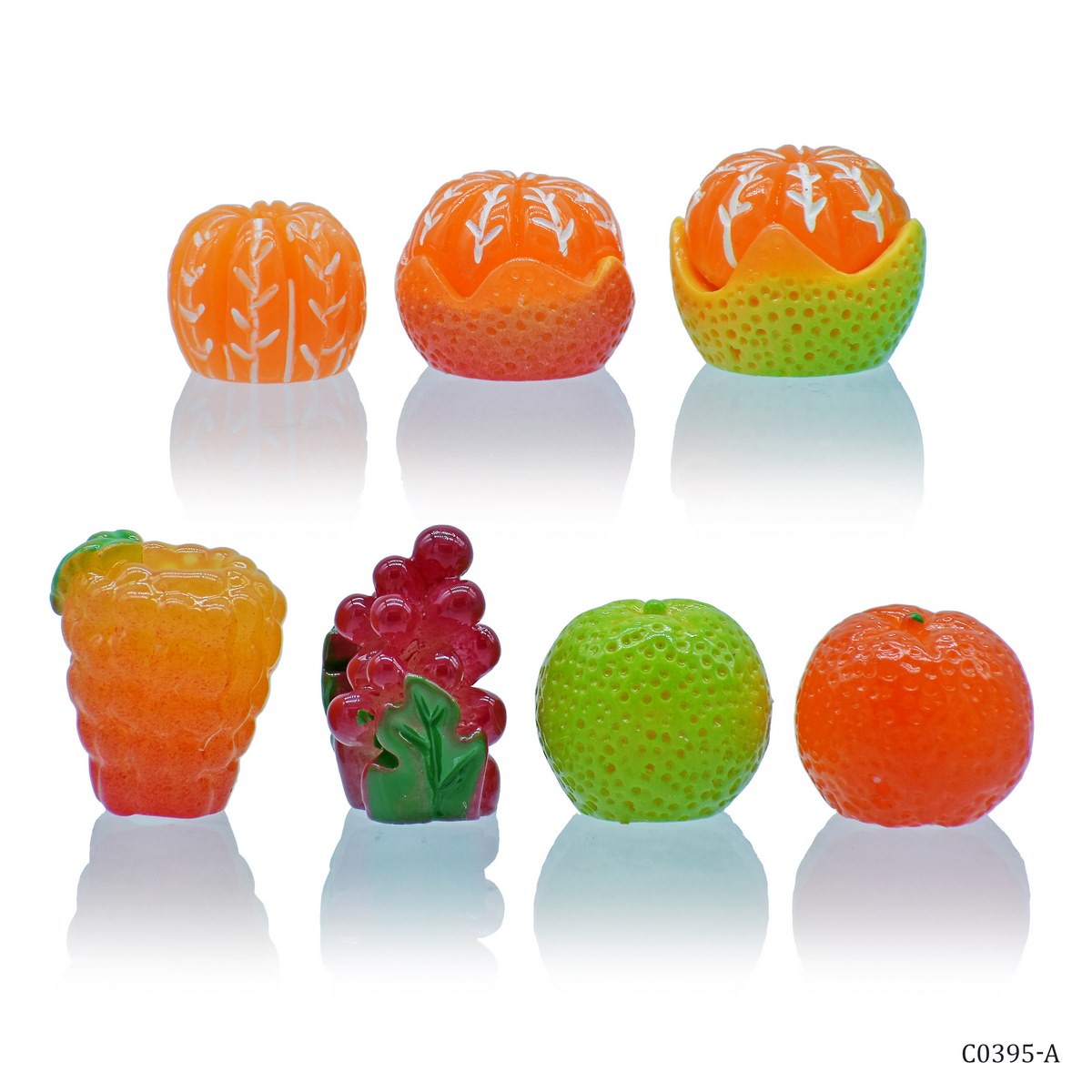 Miniature Model Fruit Mix 7Pcs (C0294-1/2/3/4/5/6/8) C0395-A