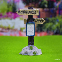 Miniature Model Happiness Sweet Board 1Pc (C0600-2) C0600-B