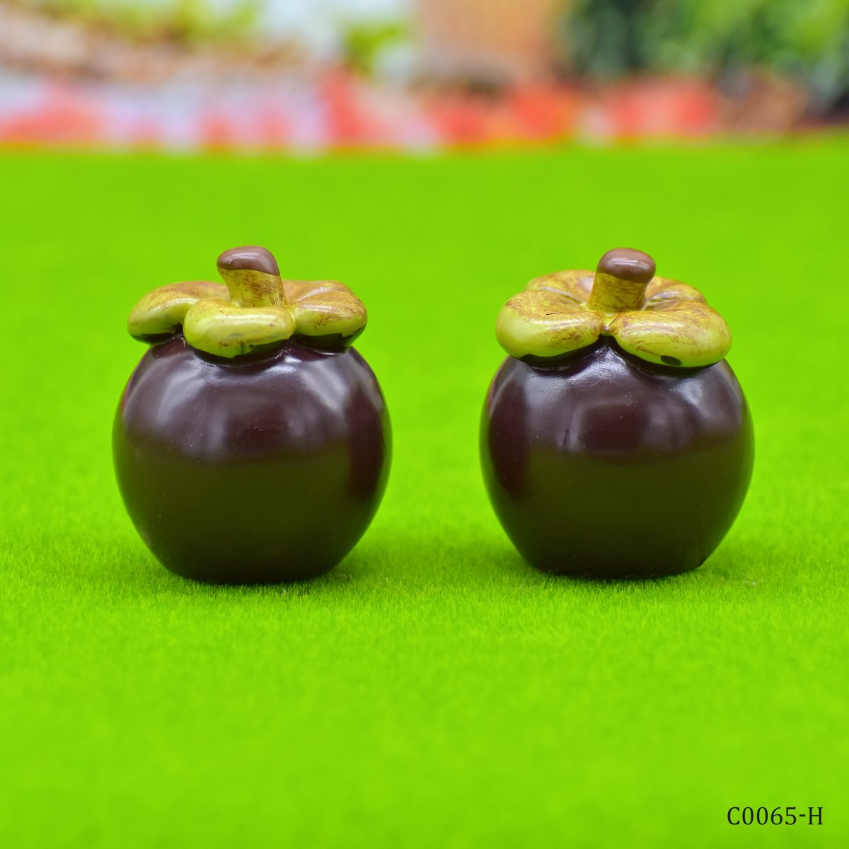 Miniature Model Mango Steen Fruit 2Pcs (C0065-8) C0065-H