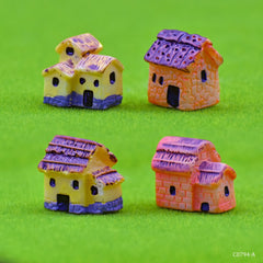 Miniature Model Mini House 4Pcs (C0794-1/2/3/4) C0794-A