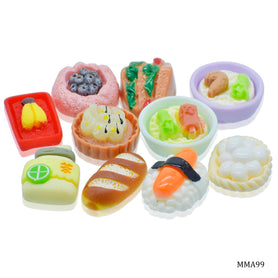 Miniature Model Mix Junk Food Set Of 10 Pics MMA99
