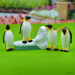 Miniature Model Penguin Set 5Pcs (C0123-1/2/3/4/15) C0123-A