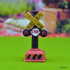 Miniature Model Railway Crossing Board 1Pc (C0600-1) C0600-A